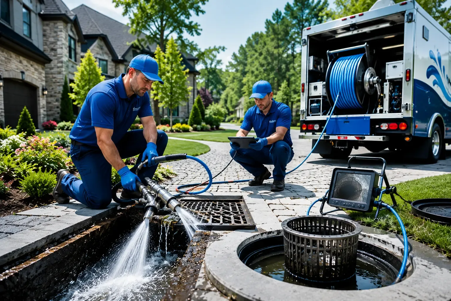 Local outdoor drain cleaning professionals in Worton, MD