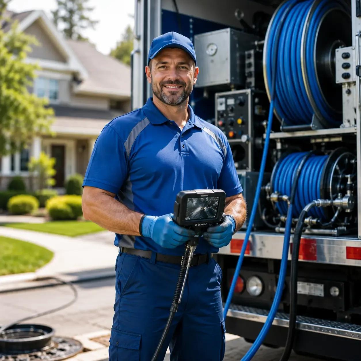 Local outdoor drain cleaning specialists in Worton, MD